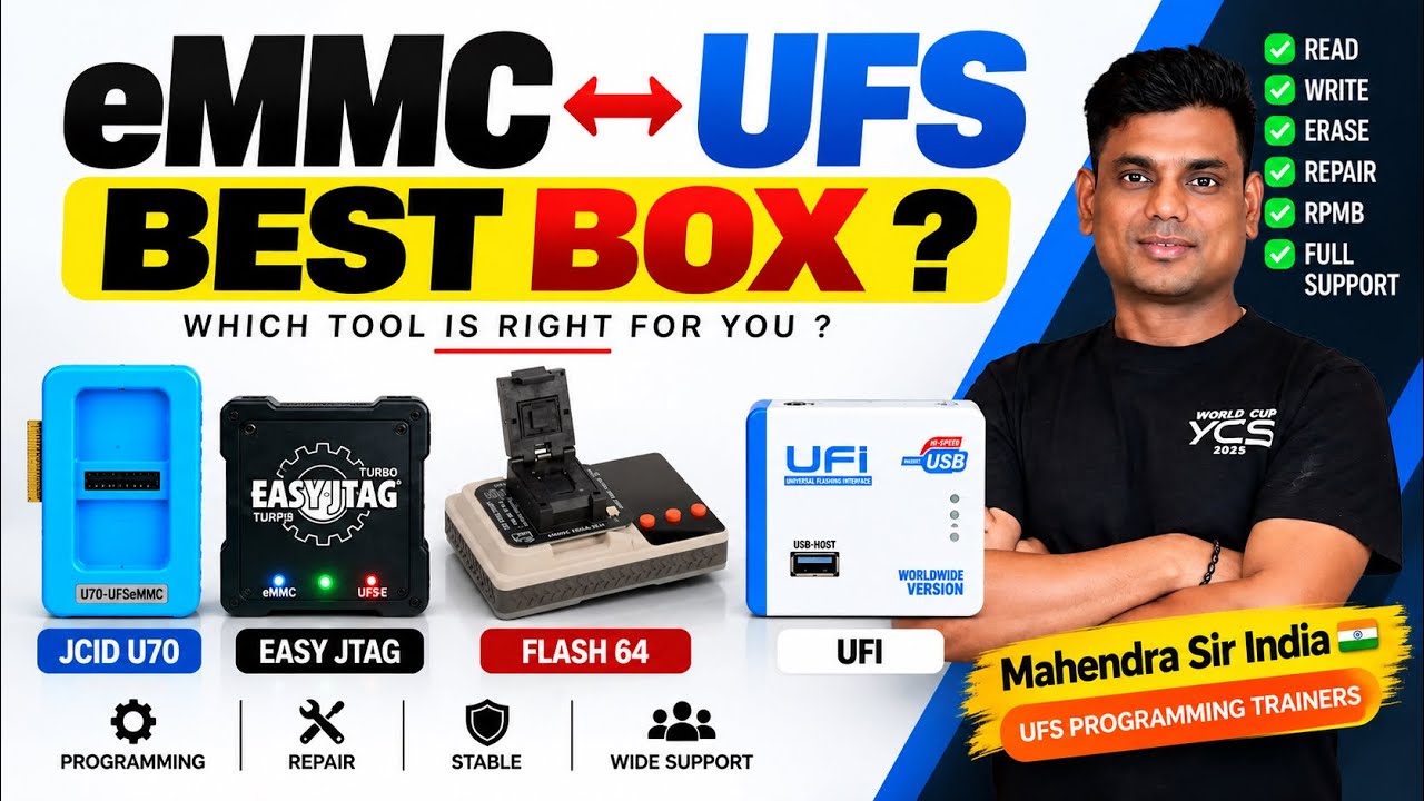 🔴 क्या आपको Easy JTAG Turbo का इंतज़ार करना चाहिए या नहीं? 🔴 eMMC UFS Programming Best Box ‼️