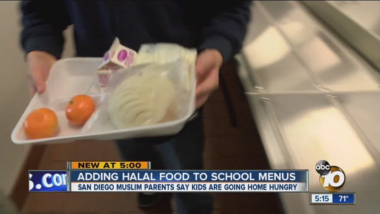 Local Muslim families push for halal food on school lunch menus