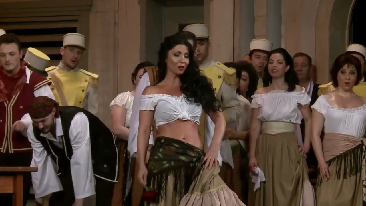 Habanera Ramona Zaharia Carmen Opera Nationala Iasi Romania