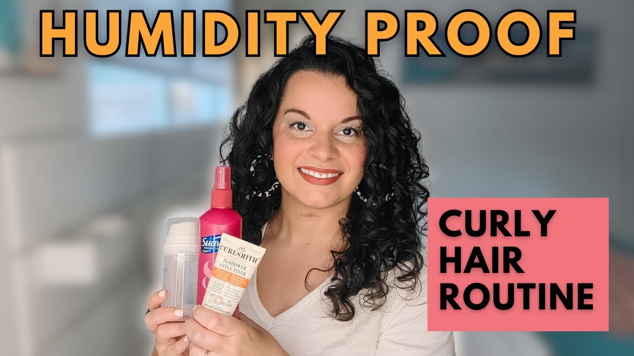 Quick & Easy HUMIDITY PROOF Curly Hair Routine