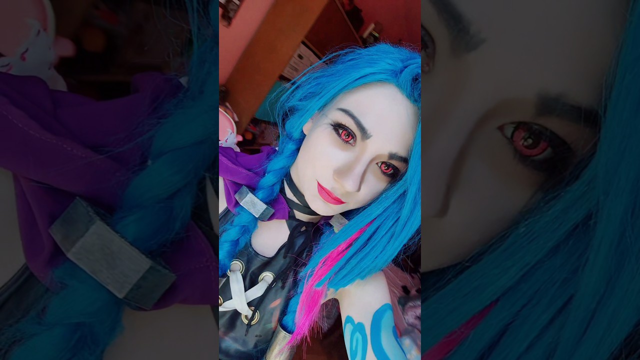 Małe 360&deg; #jinx #jinxedit #cosplay #jinxcosplay #leagueoflegends #arcaneseason2 #arcane #arcaneedit