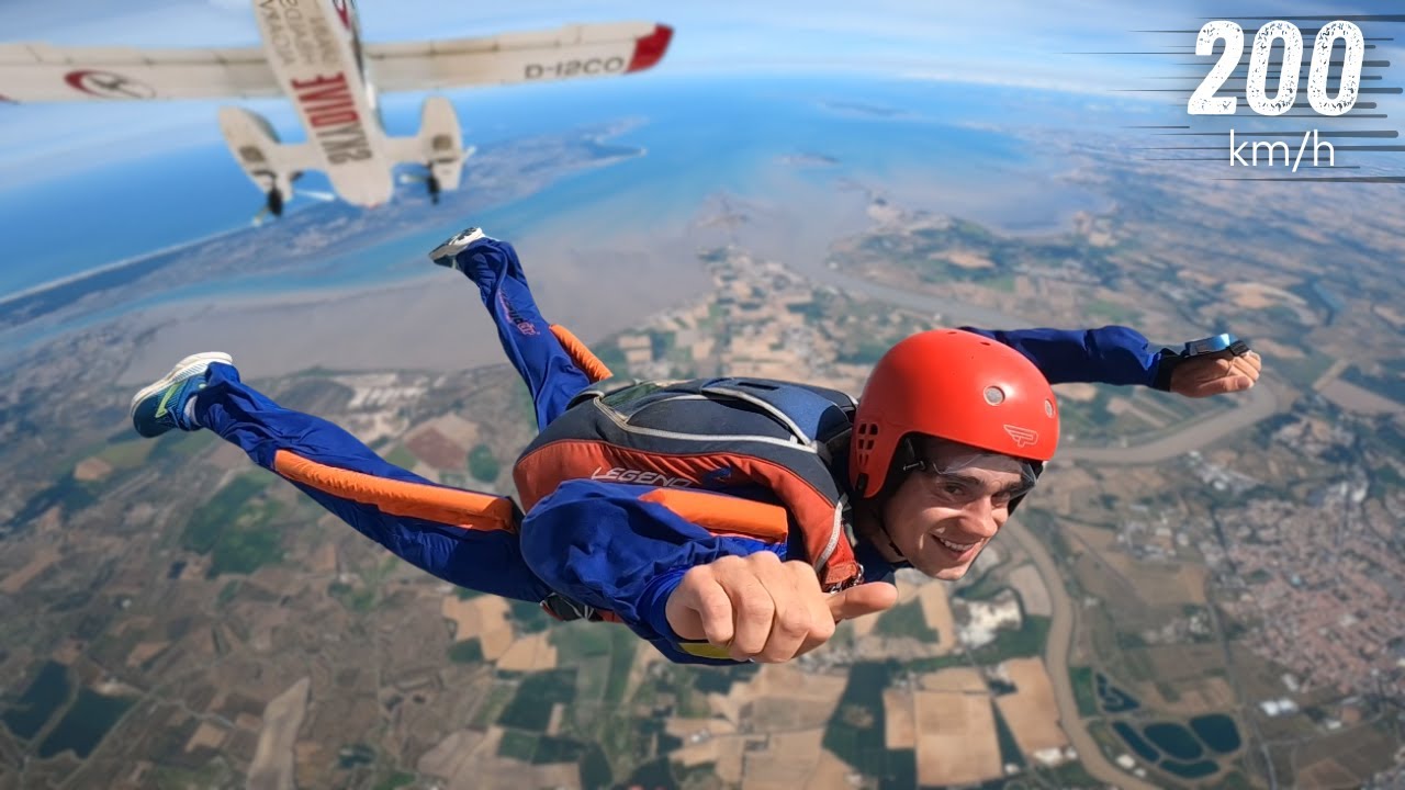 On apprend à SAUTER seul en PARACHUTE ( PAC + Brevet A )