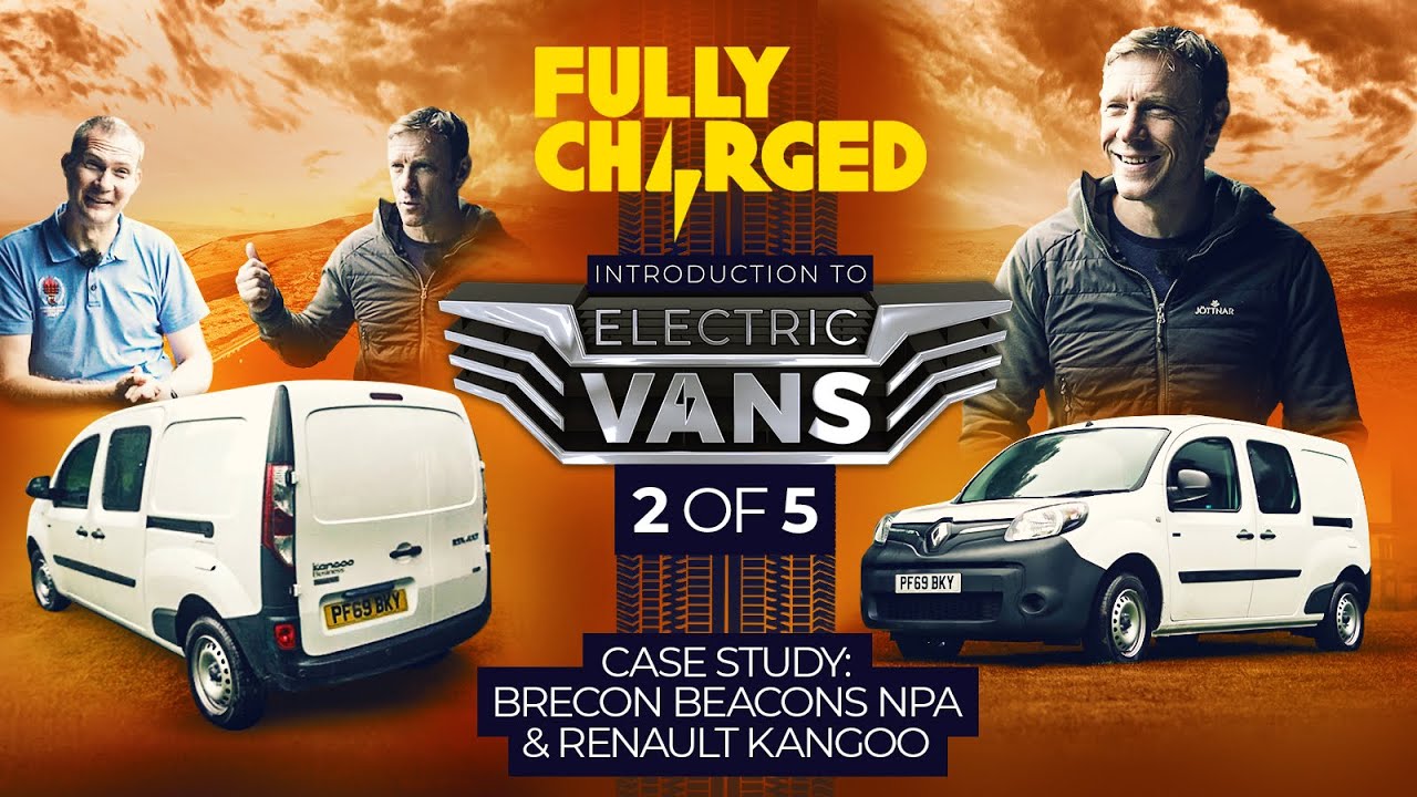 Introduction to ELECTRIC VANS episode 2/5  incl. Renault's Kangoo | 100% Independent, 100% Electric