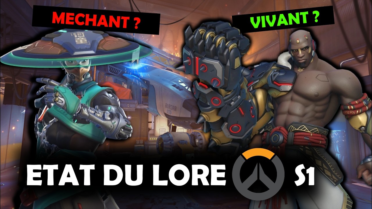 État du Lore Overwatch - Saison 1 : Conquête