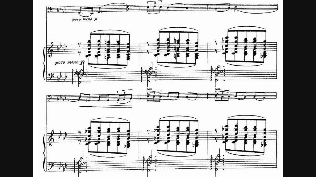 Leo Ornstein - Cello Sonata No. 1, Op. 52