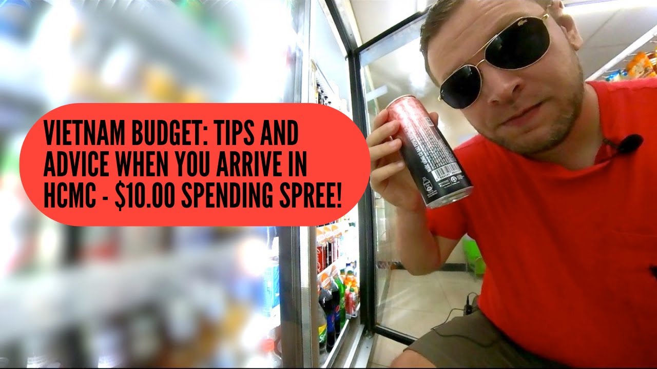 VIETNAM BUDGET: Ho Chi Minh City Vietnam. $10 Budget in Saigon. Convenient store. 🇻🇳