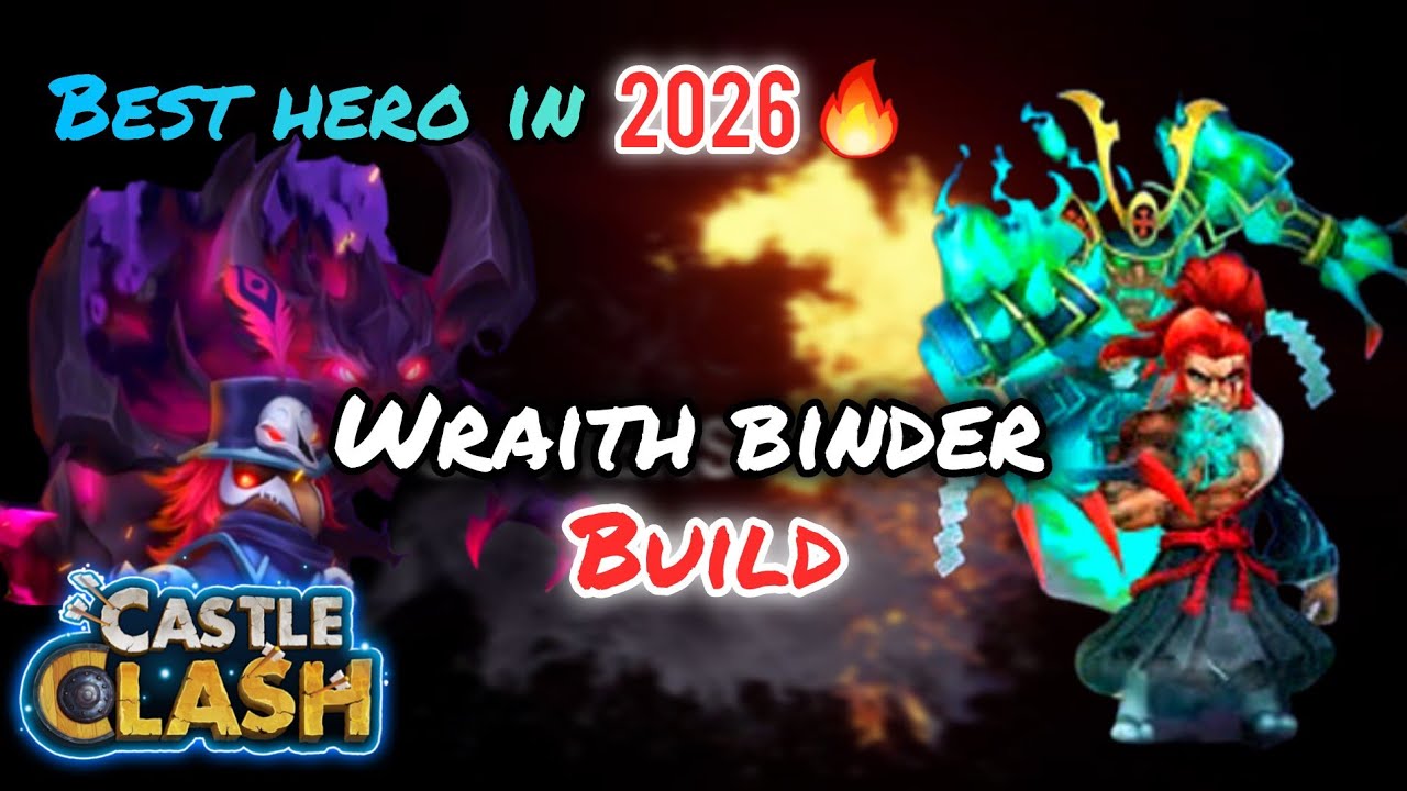 Wraith Binder vs Top Heroes! Full Review & Build (2026) | Castle Clash