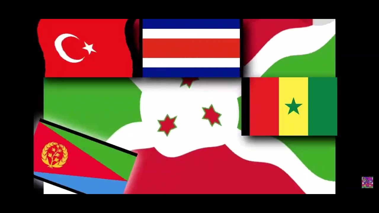 Burundi,Turkey, Senegal,Eritrea and Costa Rica EAS alarm has a Sparta porta remix