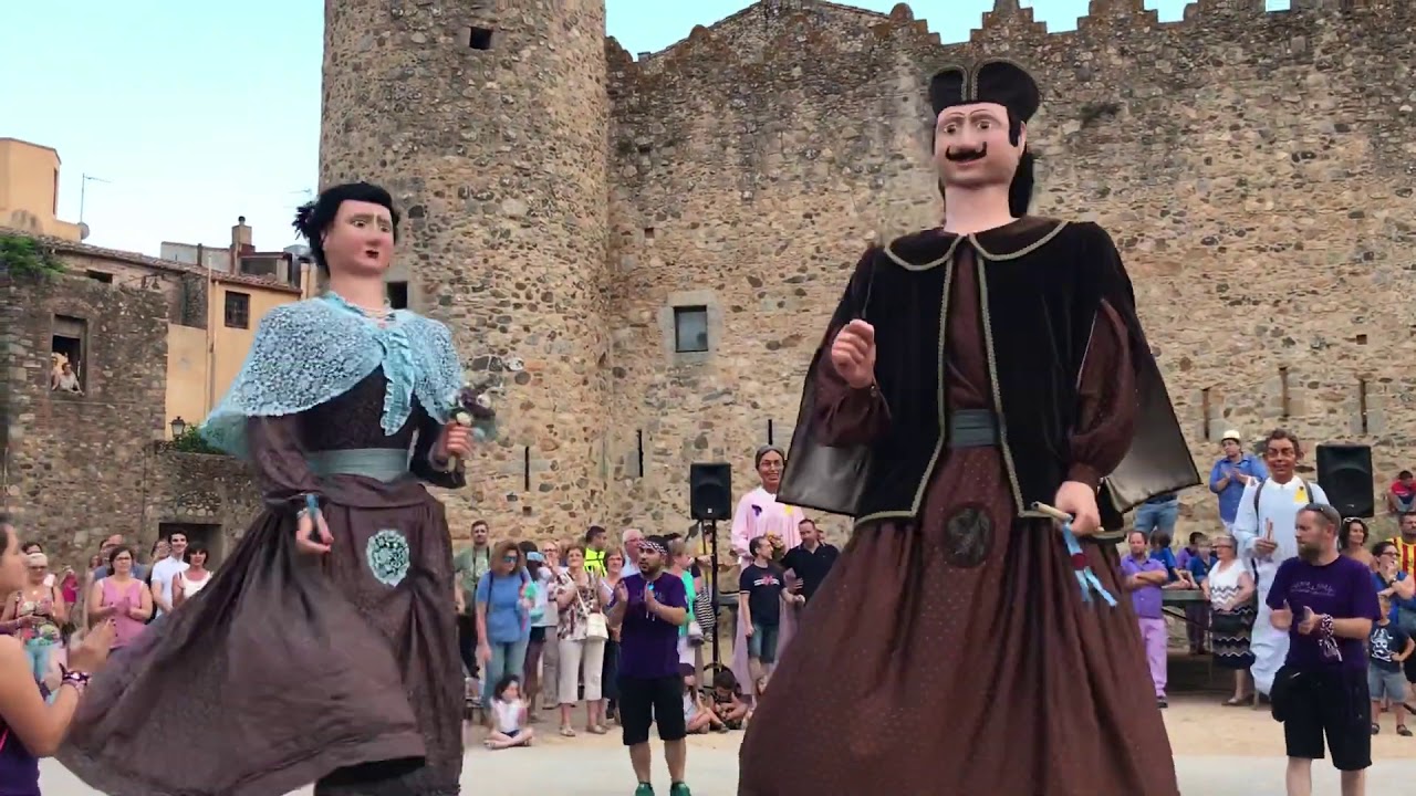 Gegants Vitxets de Falset - XVIII Trobada de Gegants de Calonge (13/7/2019)