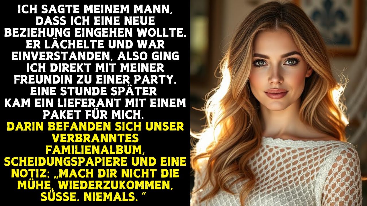 Untreue Ehefrau verlangte die Freiheit, sich mit anderen M&auml;nnern zu treffen. Ihr Mann r&auml;chte sich...