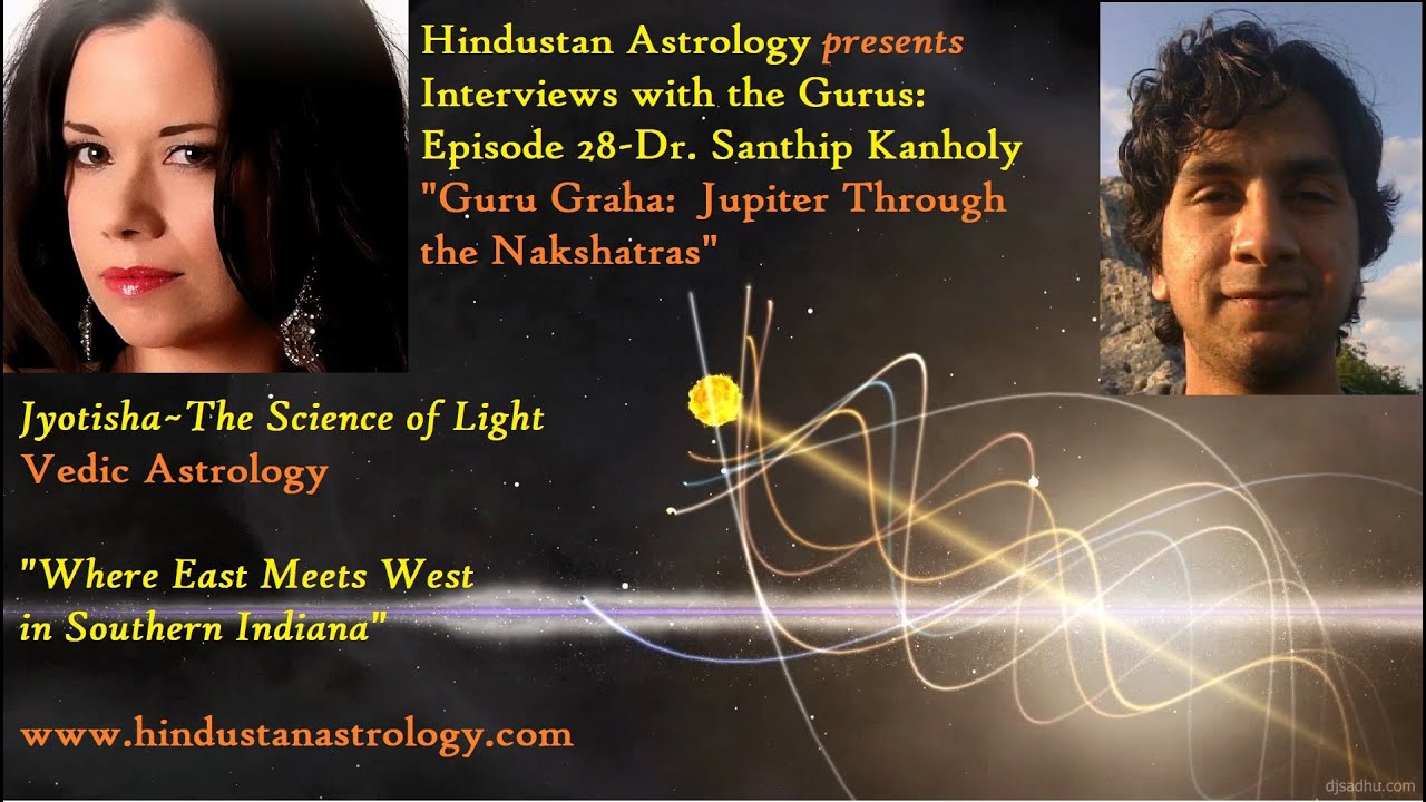 Interviews w/ the Gurus: Episode 28-Dr. Santhip Kanholy-Guru Graha, Jupiter Through the Nakshatras