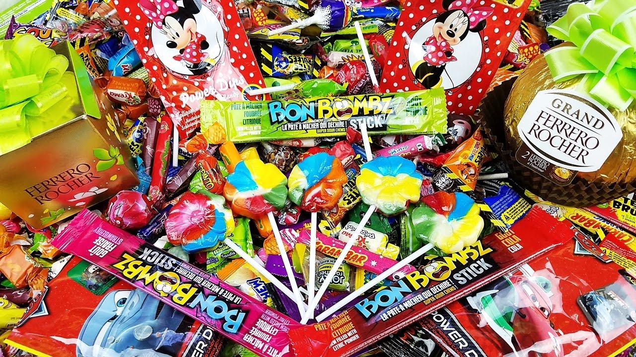 Learn Colors with A lot of New Candy