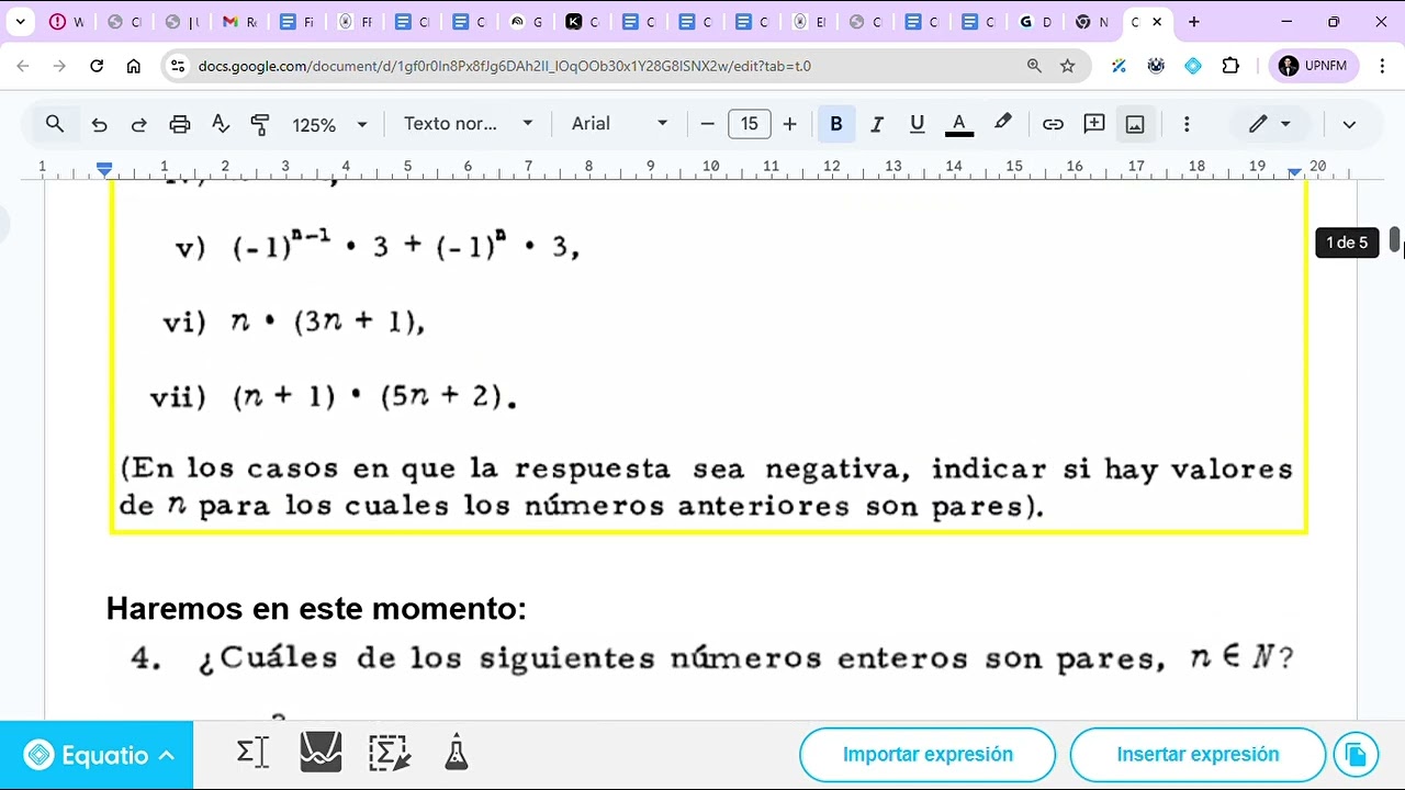 Usar Algorítmo de la División (AD) y como a partir de un número 
