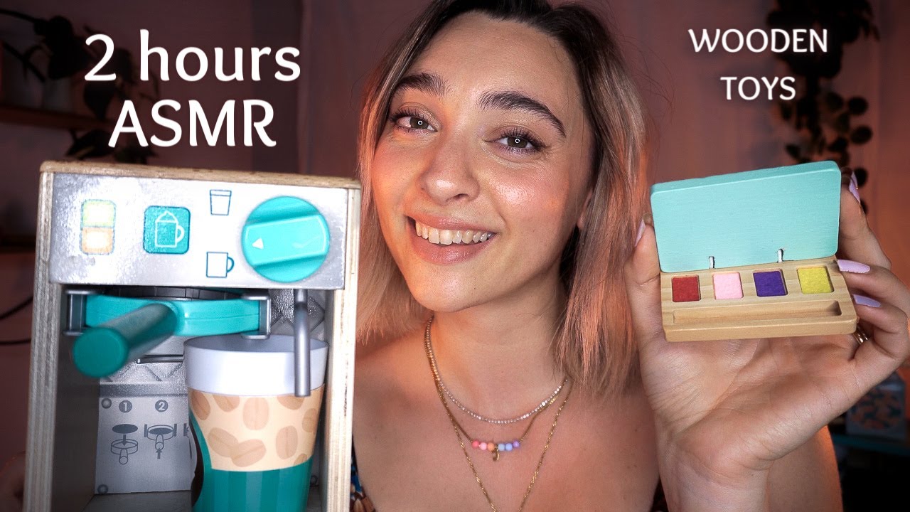2 ORE DI COCCOLE CON I GIOCHI IN LEGNO 🤍 ASMR