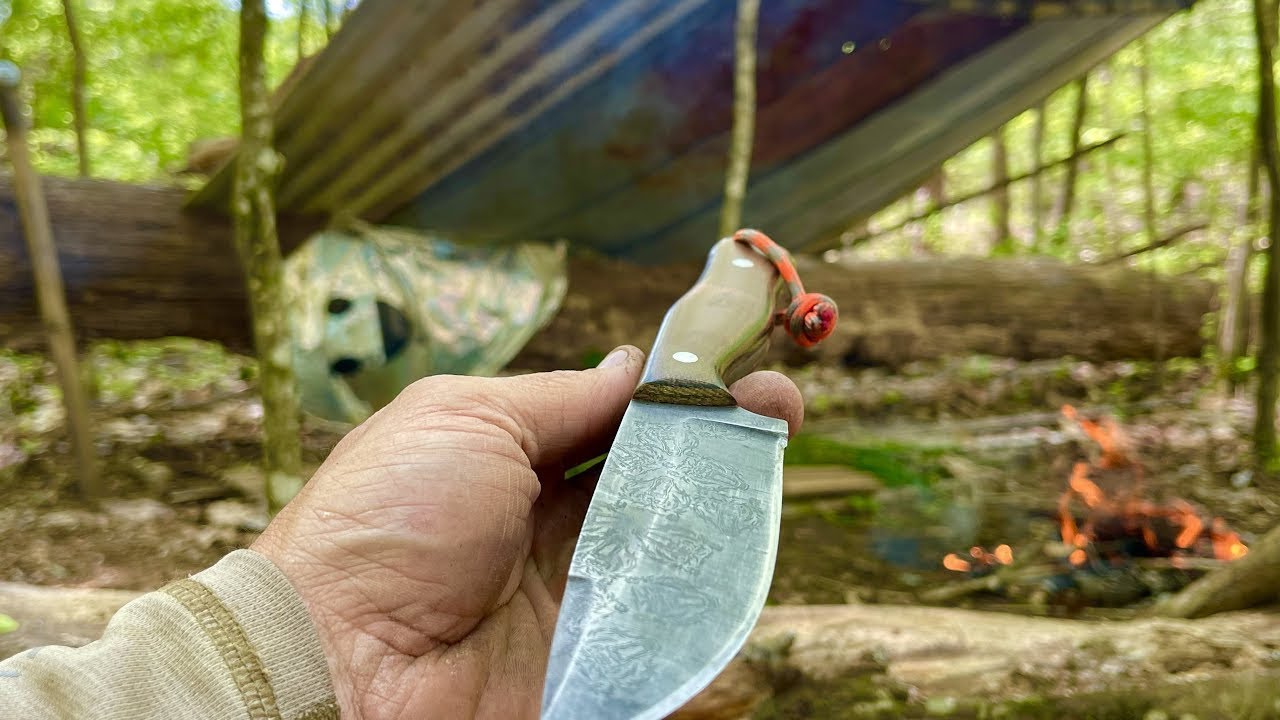 One Tool SURVIVAL With Only A Knife! THIRSTY?