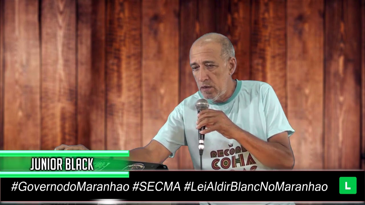 DJ JUNIOR BLACK /2ª SEQUENCIA / #GovernodoMaranhao #SECMA #LeiAldirBlancNoMaranhao