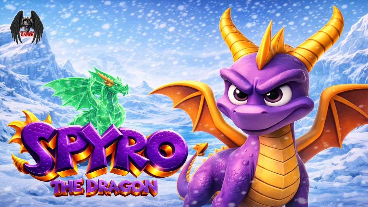 A Origem do Dragão Mais Famoso do PS1! #spyro #playstation1 #meteoramagamer