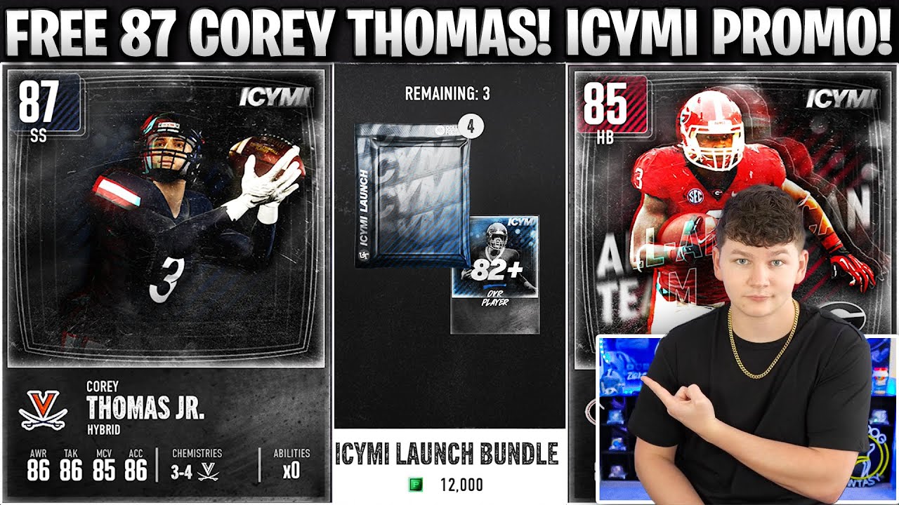 FREE 87 COREY THOMAS! ICYMI PROMO IS HERE! 85 GURLEY, SAMMY WATKINS, AND MORE!