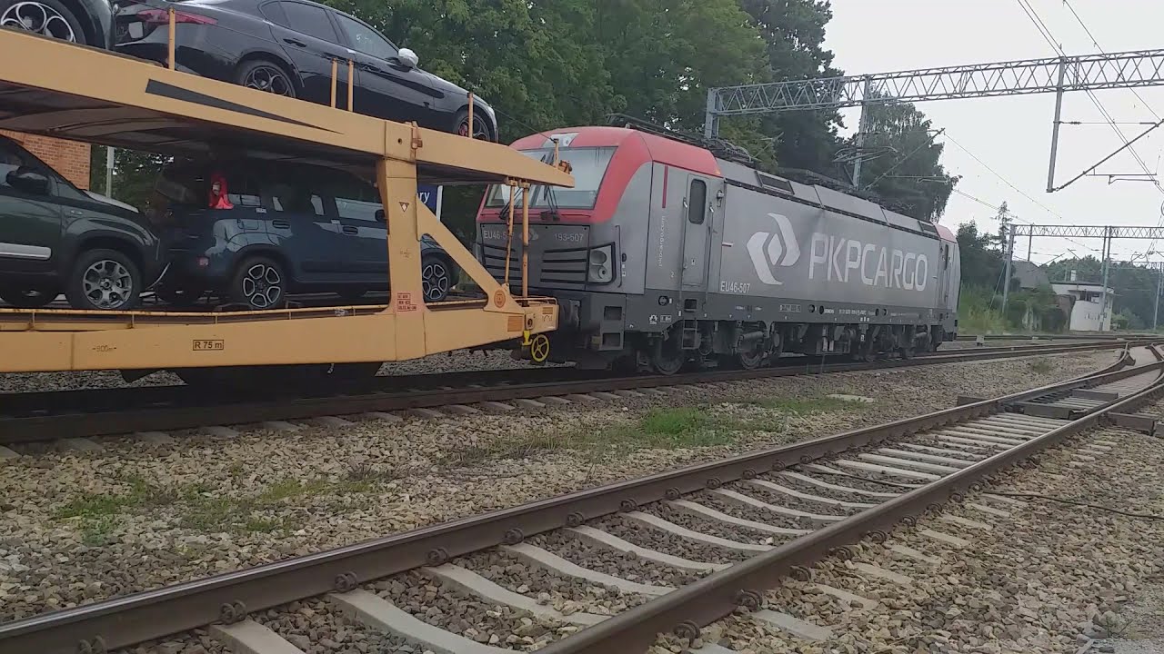 Nielegalny koncert!!! | Pociąg towarowy | EU46-507 Vectron PKP Cargo