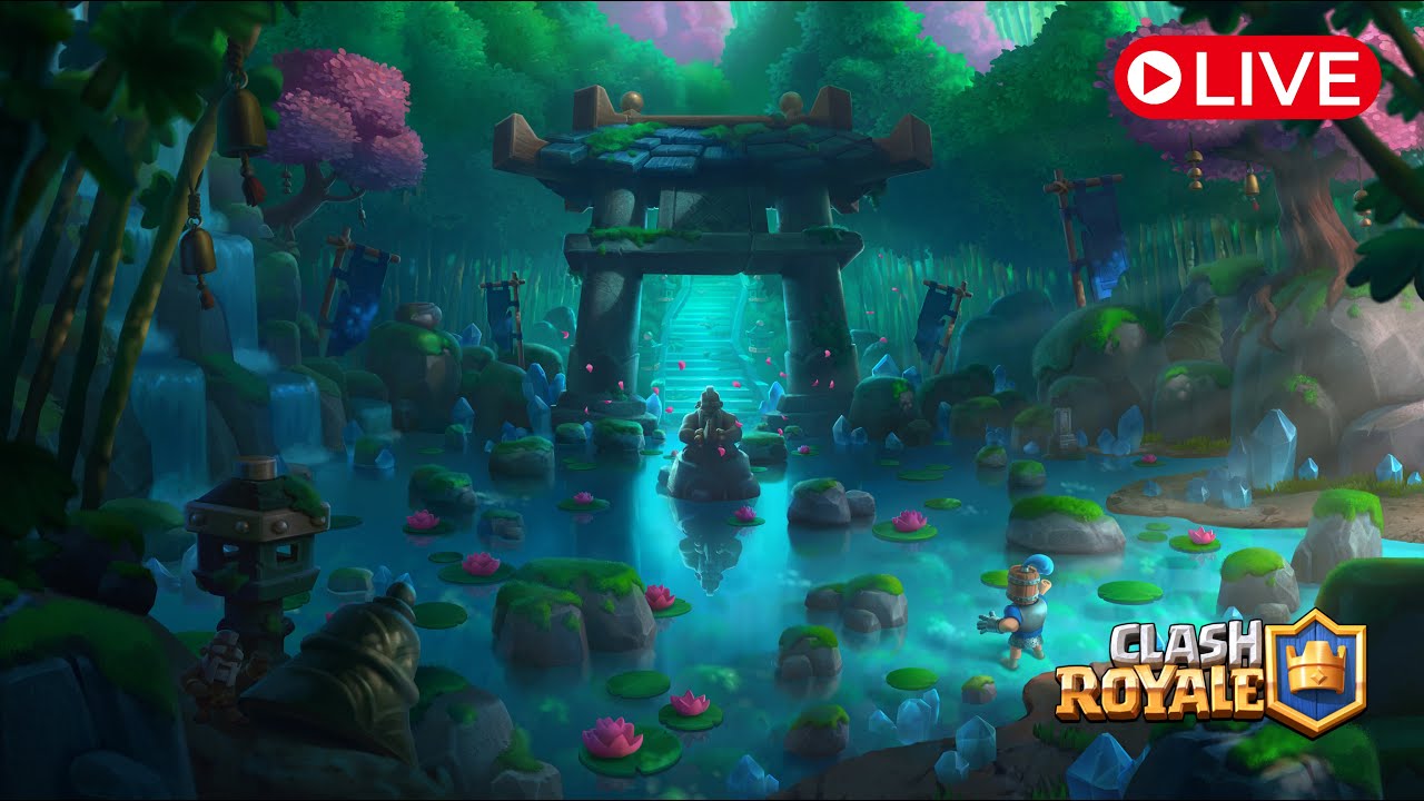 Trophy push to 5000 Clash Royale live stream India