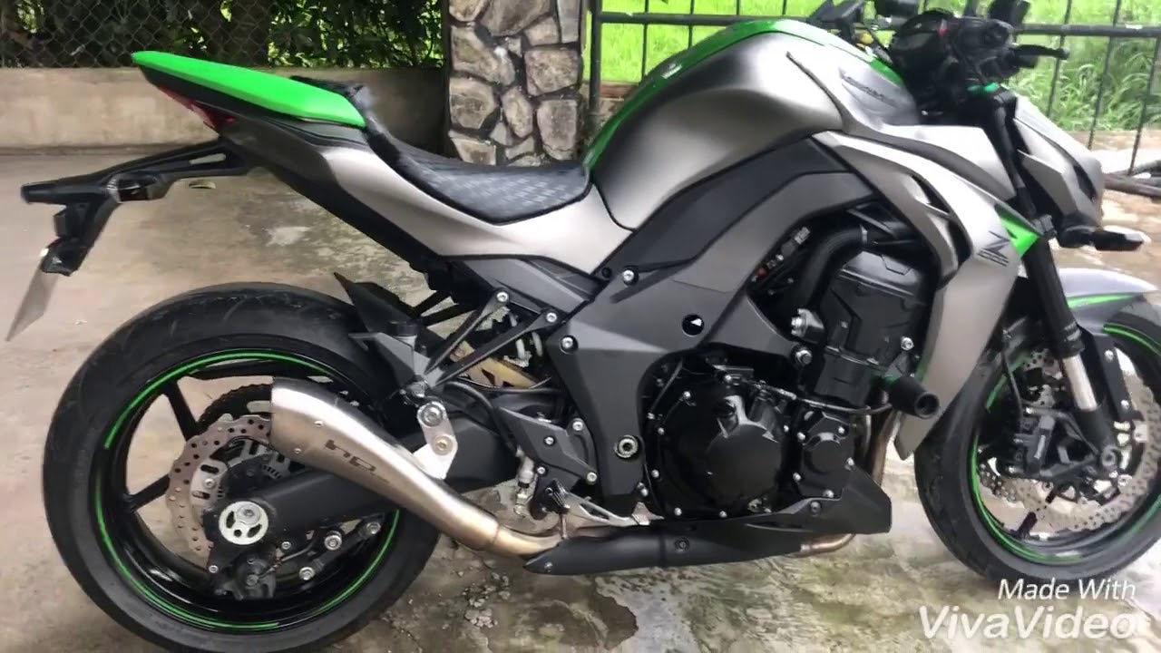 Z1000 2016 test pô Hp corse
