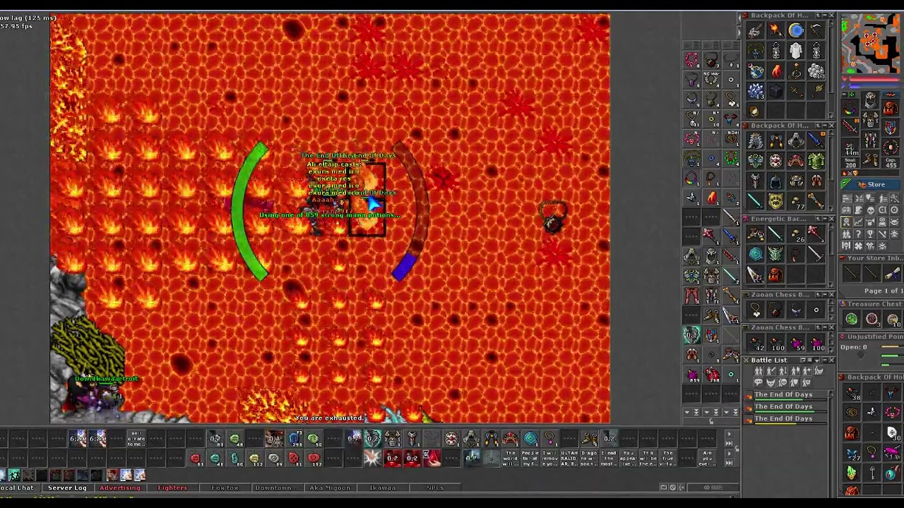 Tibia Magma bubble 460ek ?? ez pro aliyo