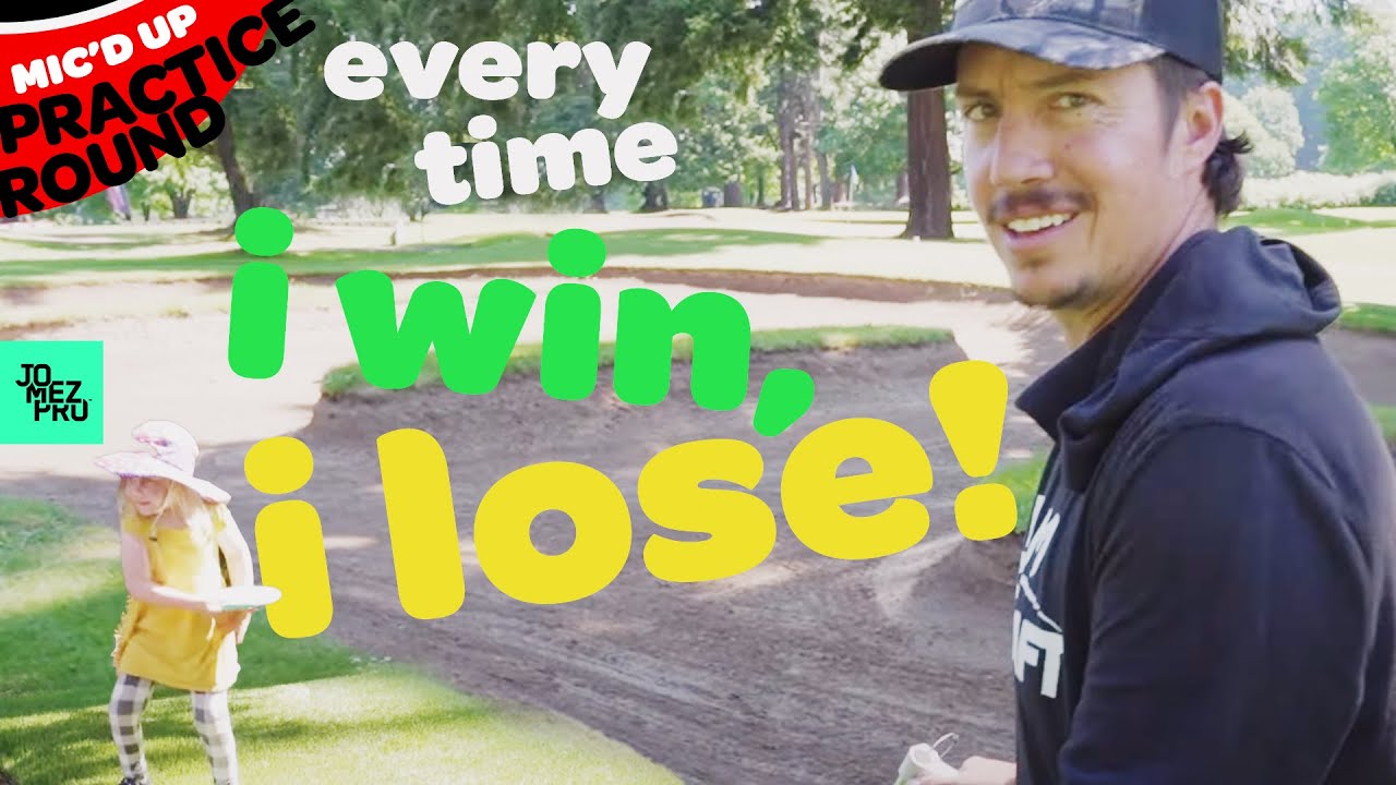 The disc golf curse is real..and we don't like it! | Portland Open F9 | Mic'd Up Practice Round