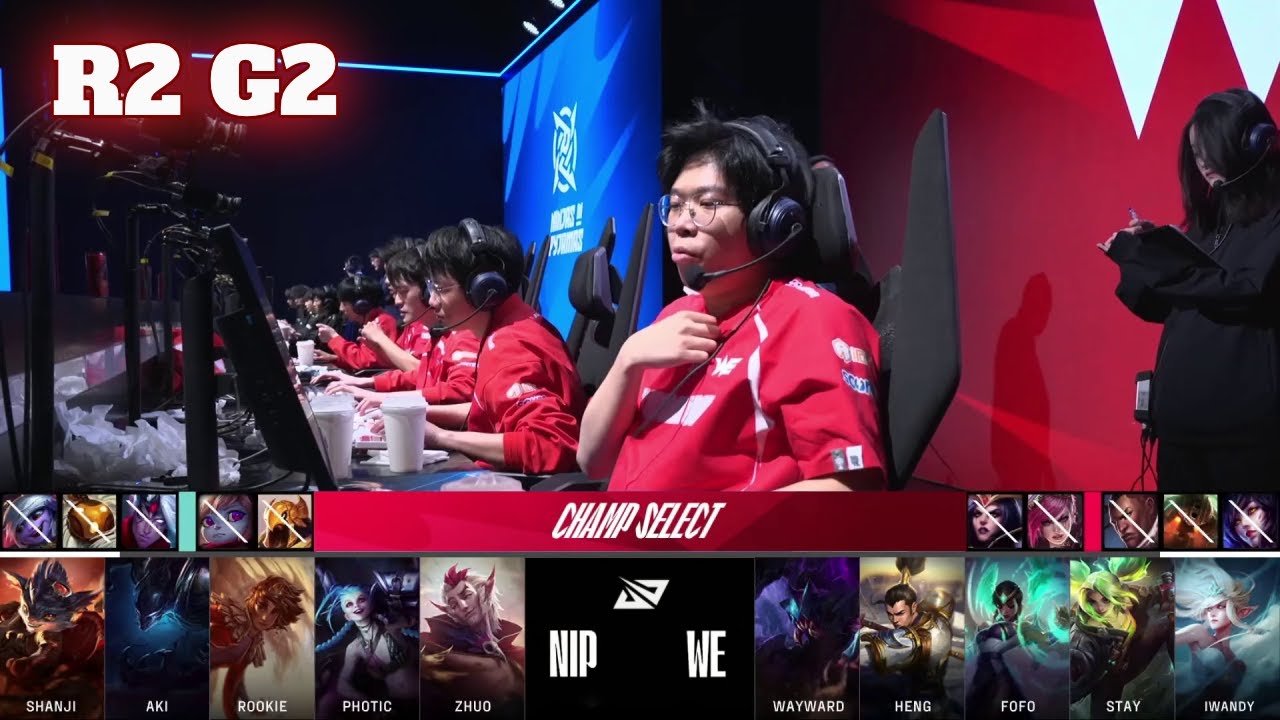 WE vs NIP - Game 2 | Round 2 S14 LPL Spring Playoffs 2024 | Team WE vs Ninjas in Pyjamas G2 full