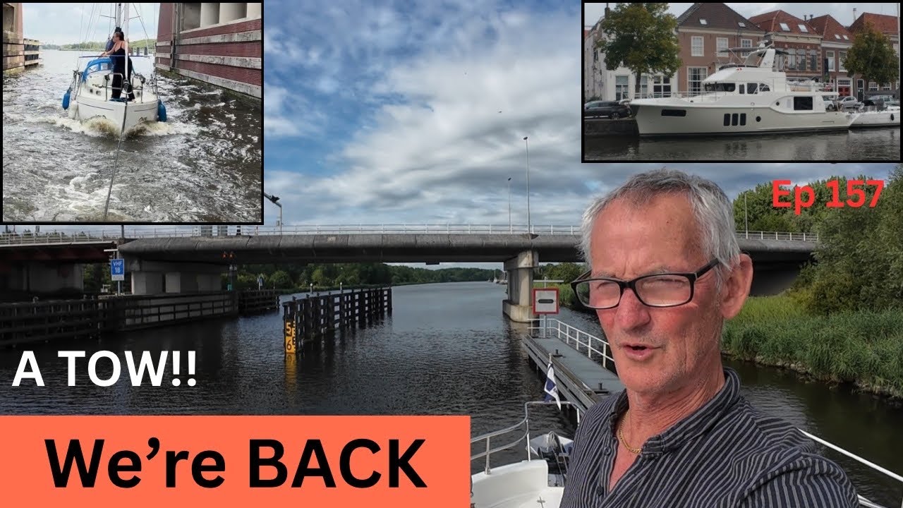 🚤 “Back After a Week! Amsterdam Canals, Locks, Bridges & A Surprise Tow | AwanuiNZ Ep 157