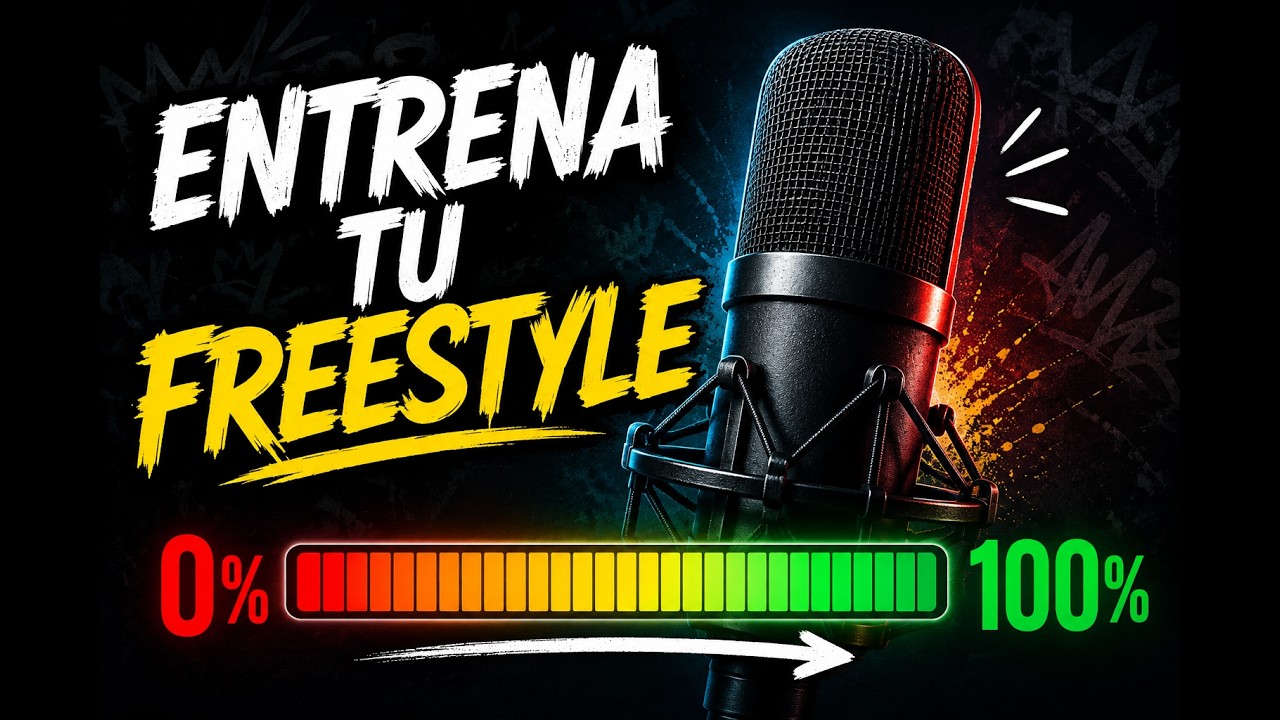 🔥🎤EJERCICIOS para IMPROVISAR RAP #1 (Principiantes)🎤🔥