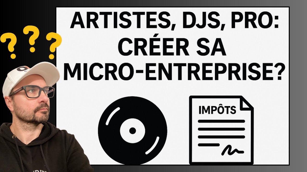 Créer sa Micro-entreprise pour les artistes , artiste indépendant , URSSAF , statut #MicroEntreprise
