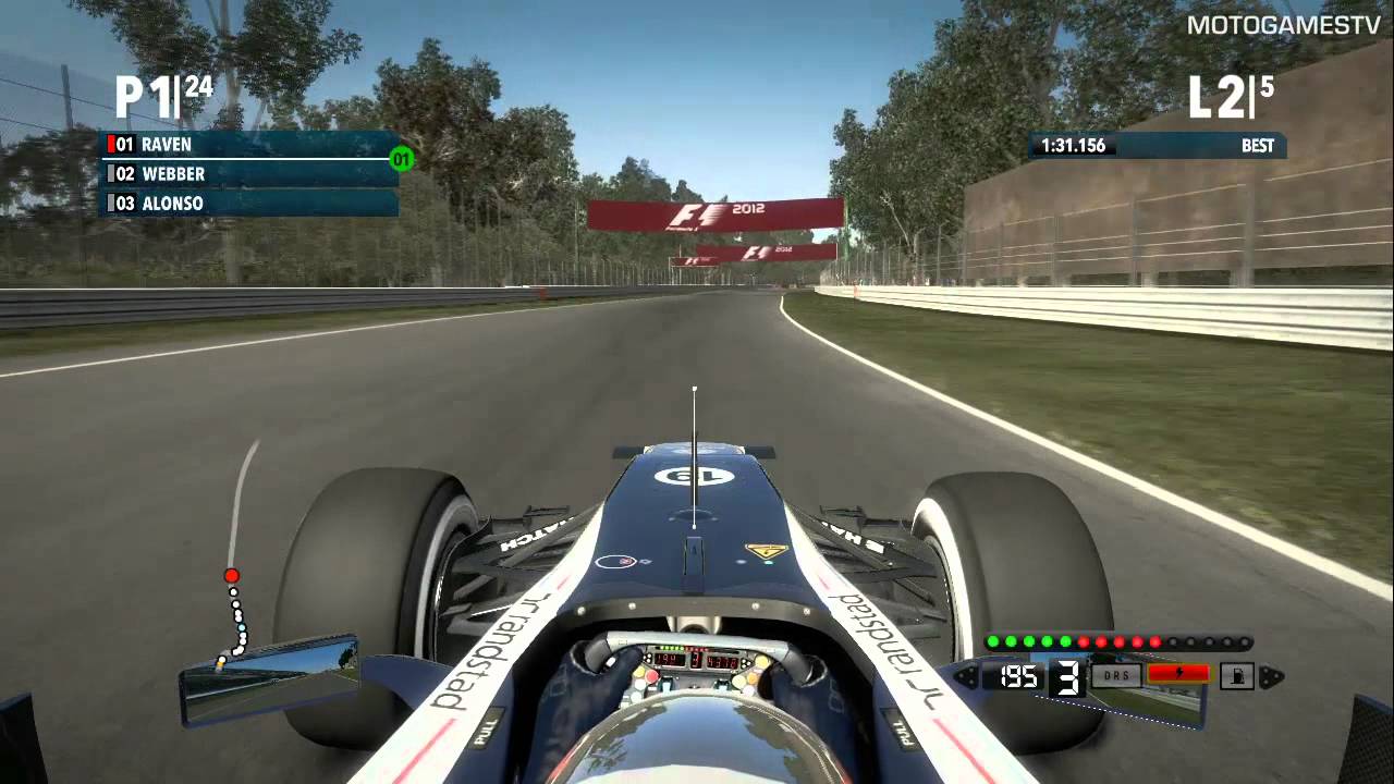 F1 2012 Xbox 360 Demo - Season Challenge at Monza