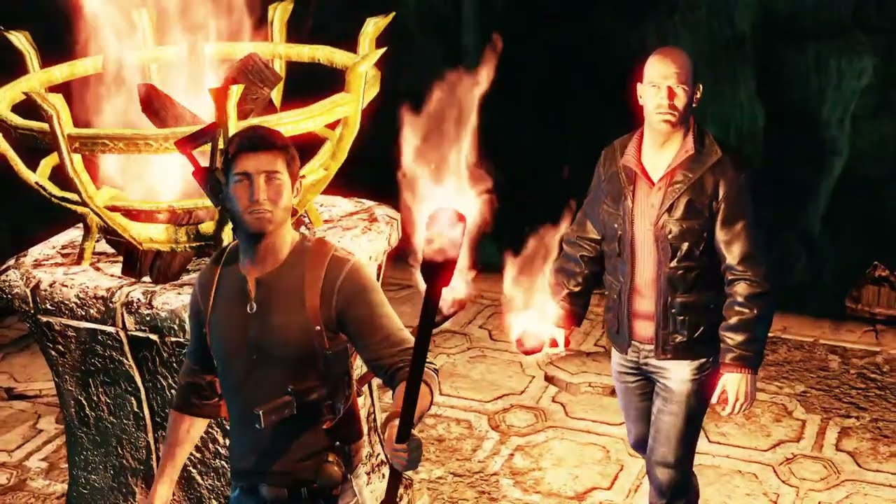 Uncharted 3 Drake's Deception Chapter 9 Gameplay - Globe Puzzle