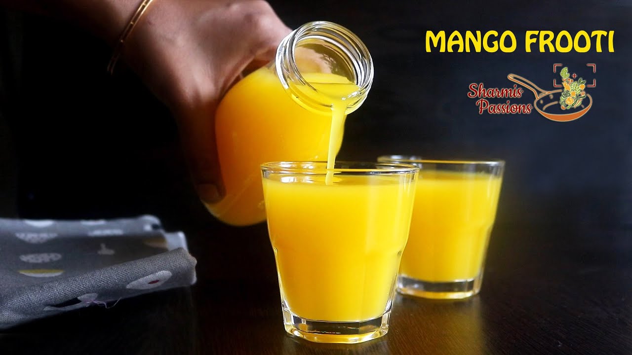 Mango frooti recipe | Homemade mango frooti recipe
