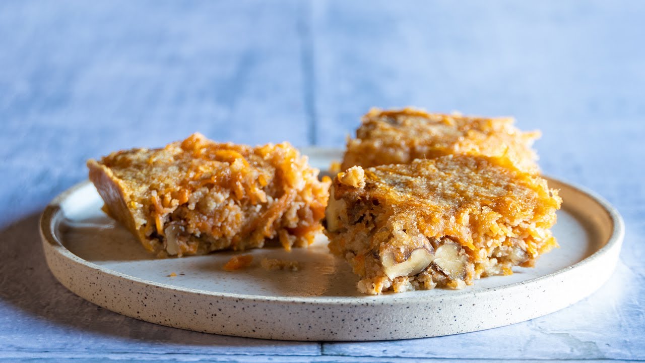 Biscuits Amandes Carottes et Noix pour le petit-déjeuner