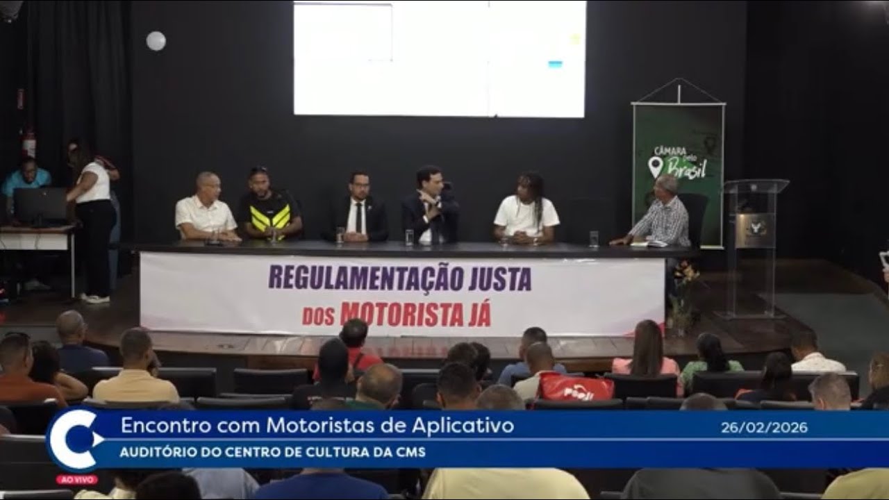 DEBATE com motoristas de aplicativos