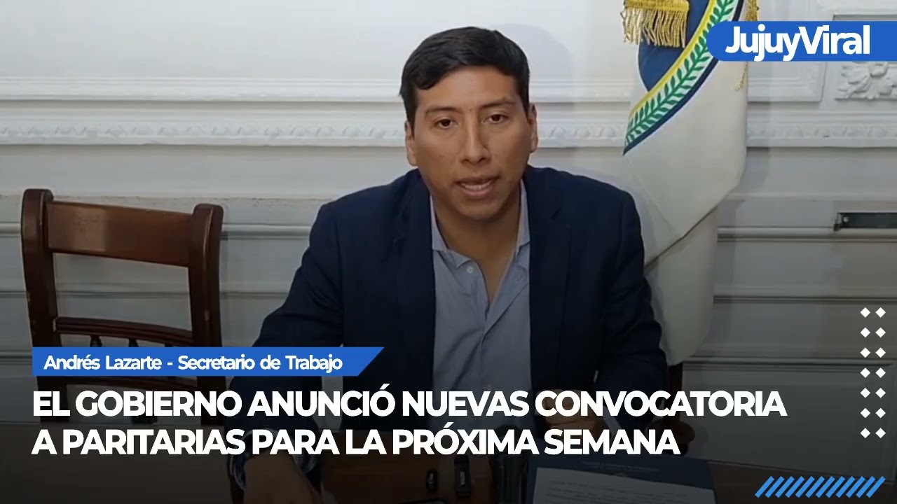 El gobierno anunció nuevas convocatoria a paritarias para la próxima semana