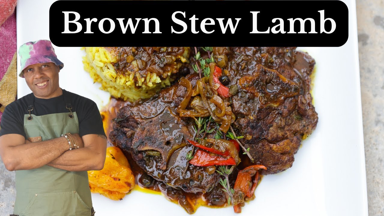 How To Cook Lamb Necks (Brown Stew Lamb Neck Bones)