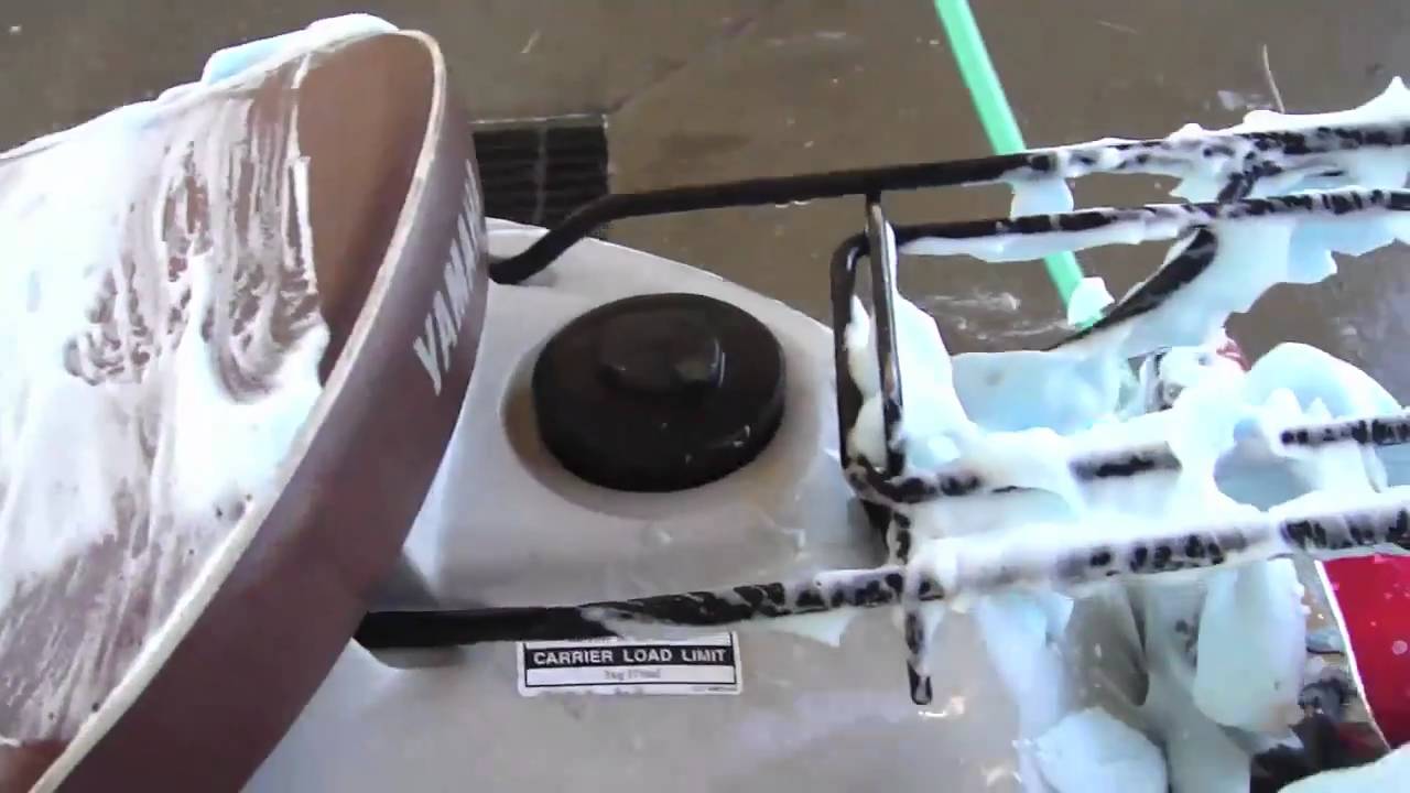 Time to wash the scooter again!