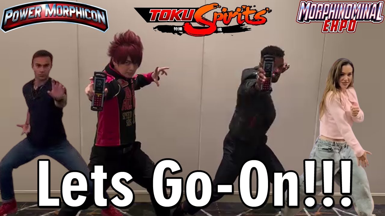 Toku Secrets Reacts: Yasuhisa Furuhara (Go-On Red) Morphs w/ RPM Power Red Ranger & American Rangers