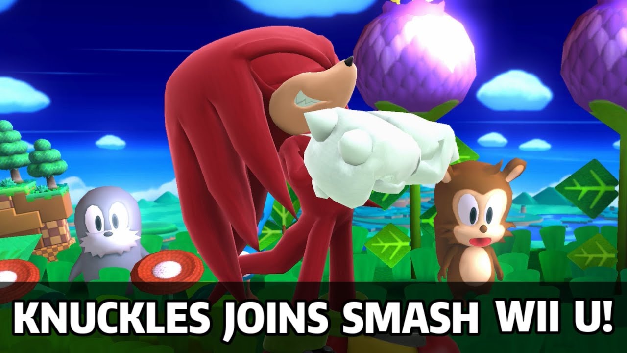 Complete Project M Knuckles Moveset Port - Super Smash Bros. Wii U Mods & Knuckles