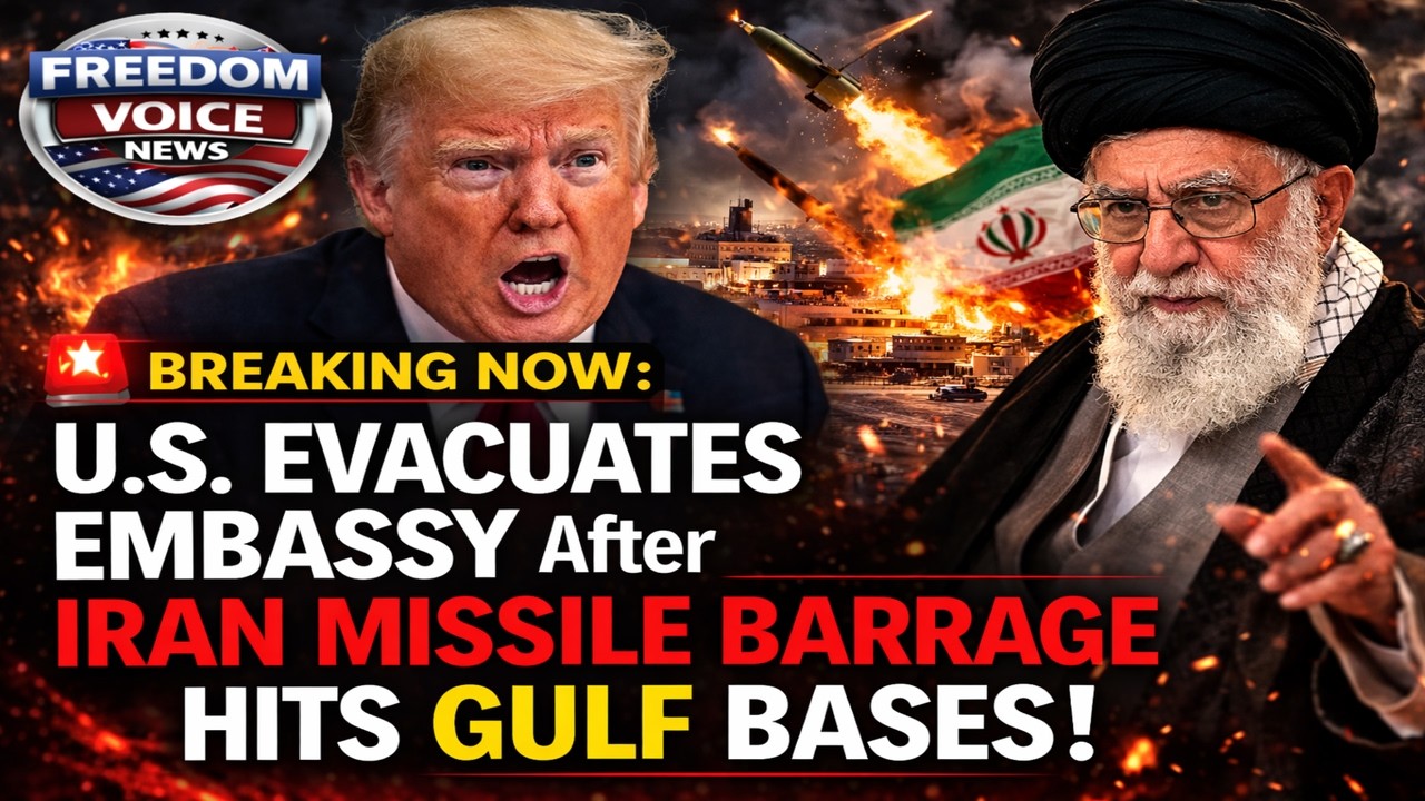 &ldquo;BREAKING  U S  Evacuates Embassy After Iran Missile Barrage Hits Gulf Bases!&rdquo; 🚨