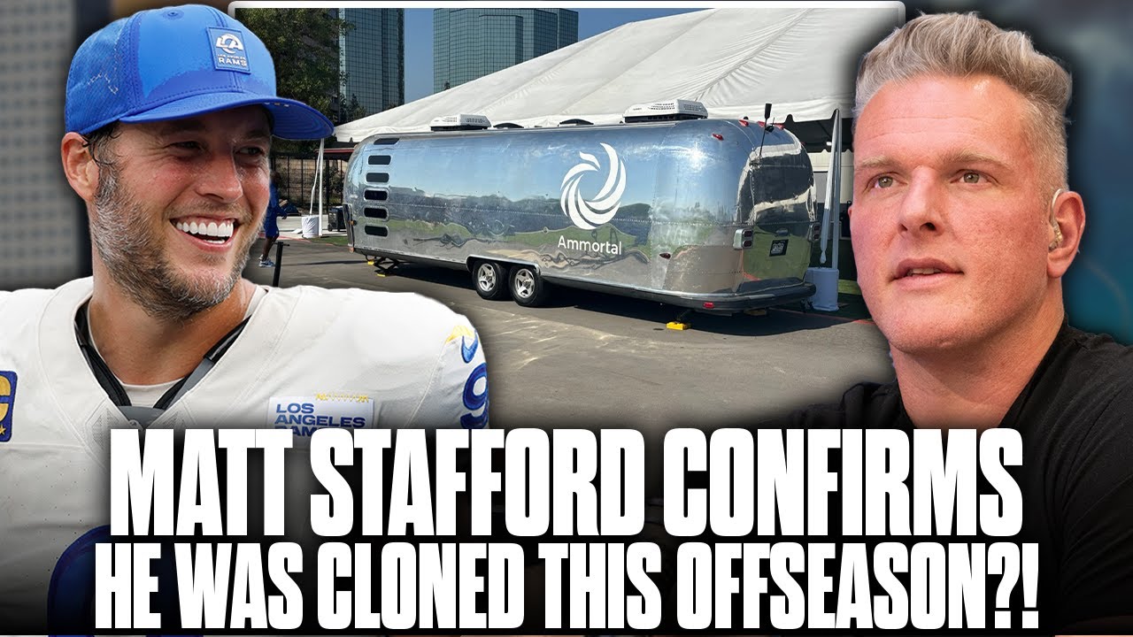 Matthew Stafford Confirms He Was Cloned Before This Season?! | Pat McAfee Show