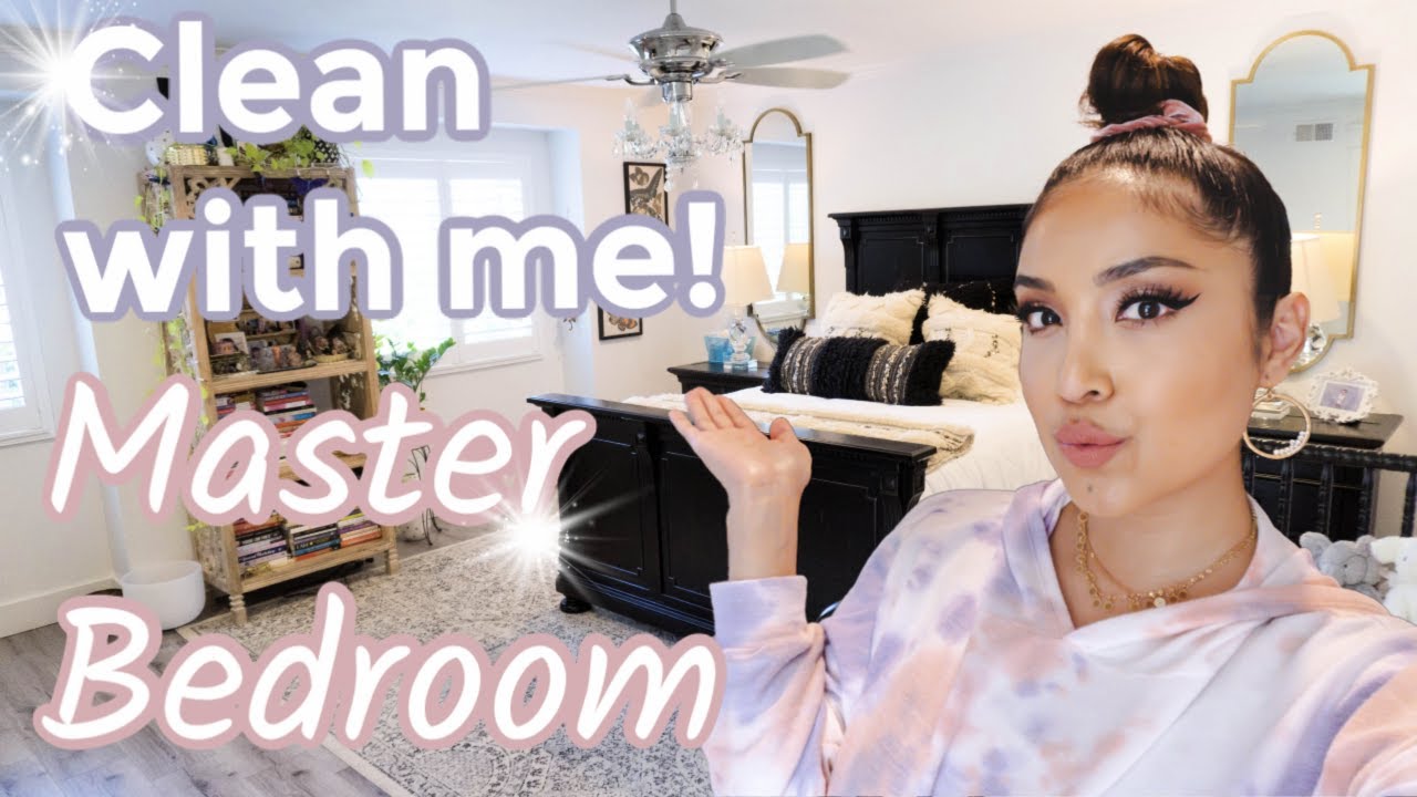 Clean and De-clutter My Master Bedroom With Me!
