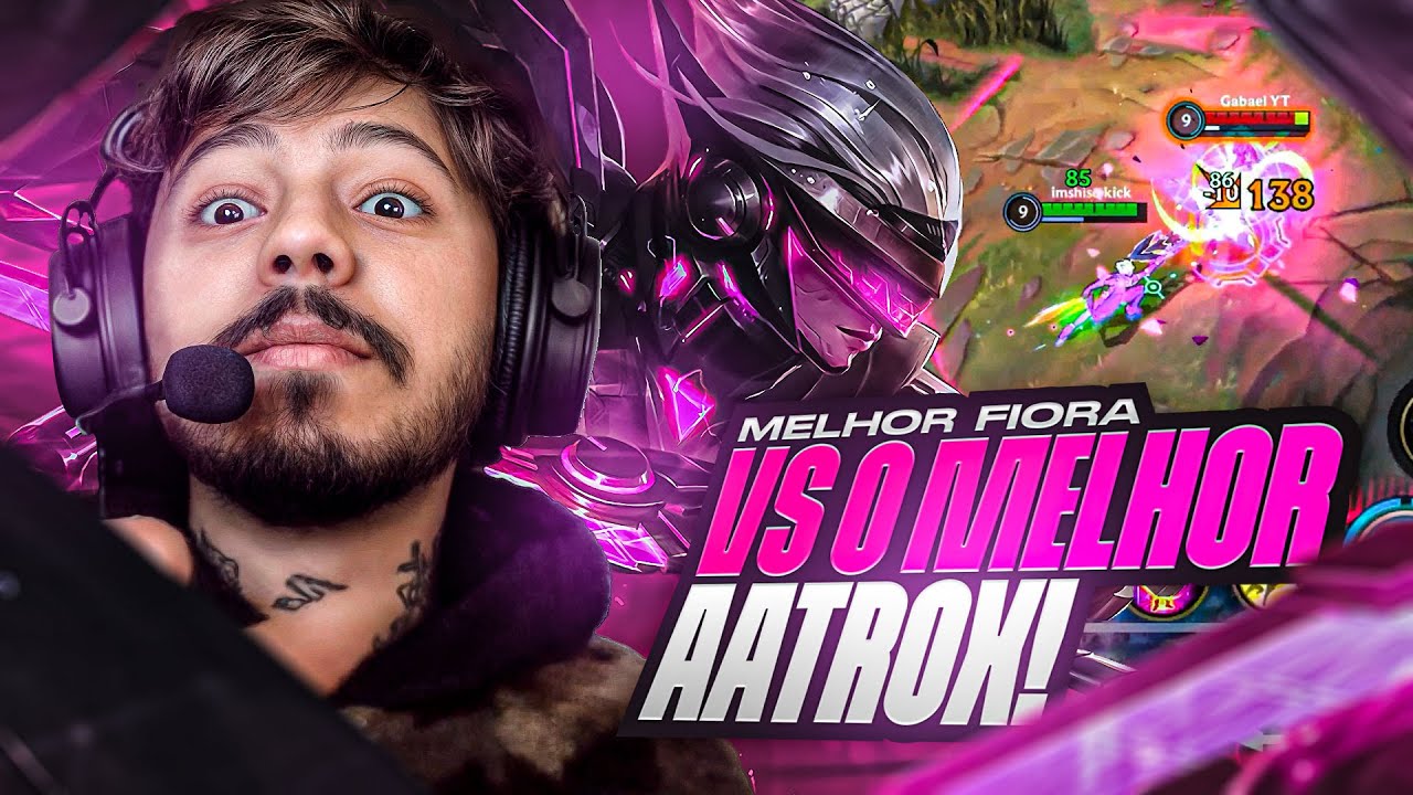 MELHOR FIORA VS MELHOR AATROX - WILD RIFT