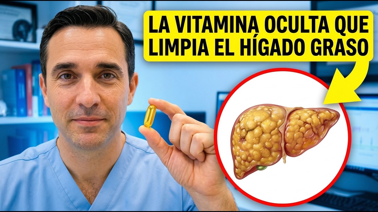 Conoce la VITAMINA que REGENERA tu HÍGADO NATURALMENTE