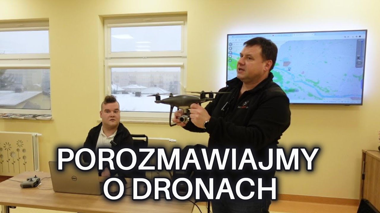 POROZMAWIAJMY O DRONACH - prezentacja, zagadnienia ogólne, symulator lotów FPV - skrót ze spotkania