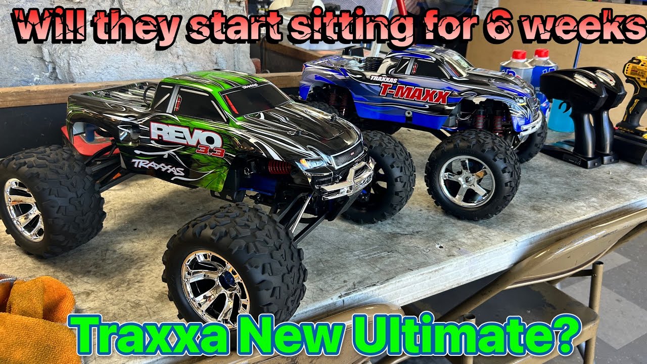Traxxas Nitro RC Sitting for 6 weeks will they start ? Put away wet ! New Xmaxx Ultimate $ 