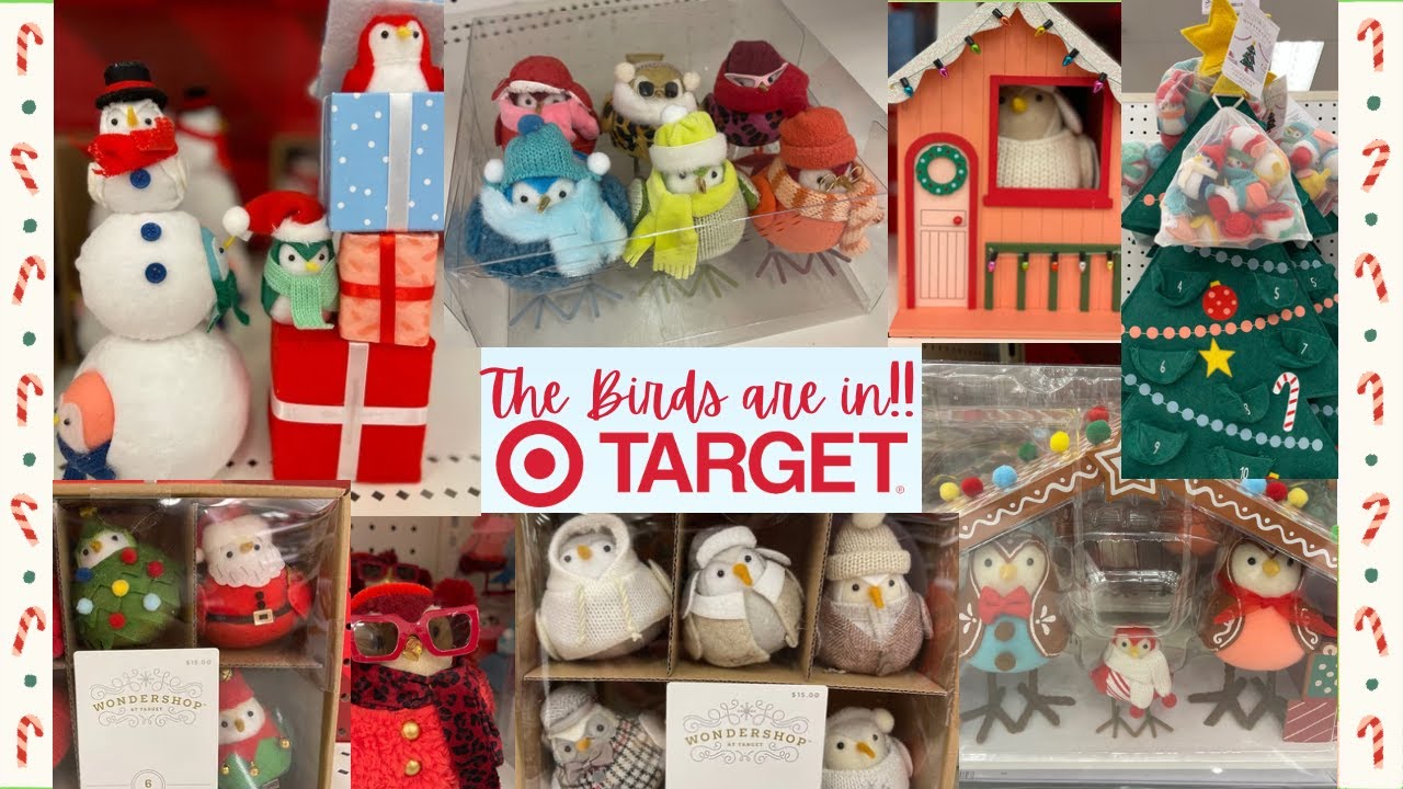 Target Christmas 2023 Birds Have Arrived!!! So Many Adorable New Items!!!