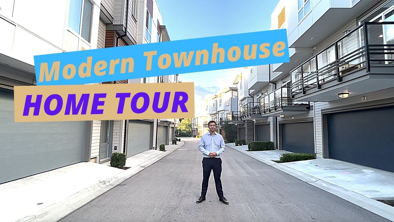 Touring a $3000 Rental Townhouse in Willoughby Heights Langley, BC
